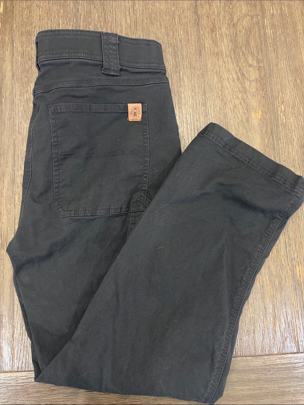 Coleman Men's Black Relaxed Jeans